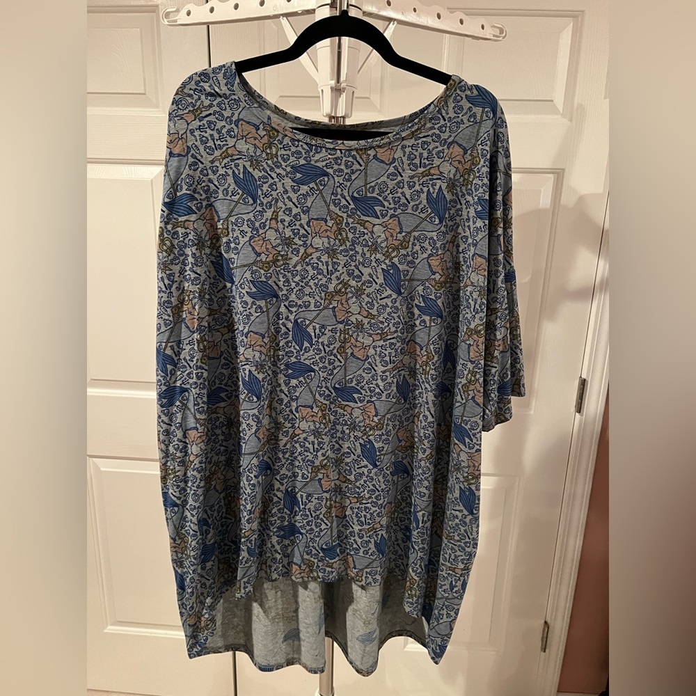 LuLaRoe Disney’s Little Mermaid King Tritan Irma 3X NWOT